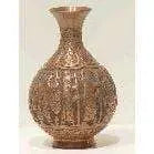 Fine Art Handmade Persian Engraved Copper Antique 9" X 7" Abczag-5